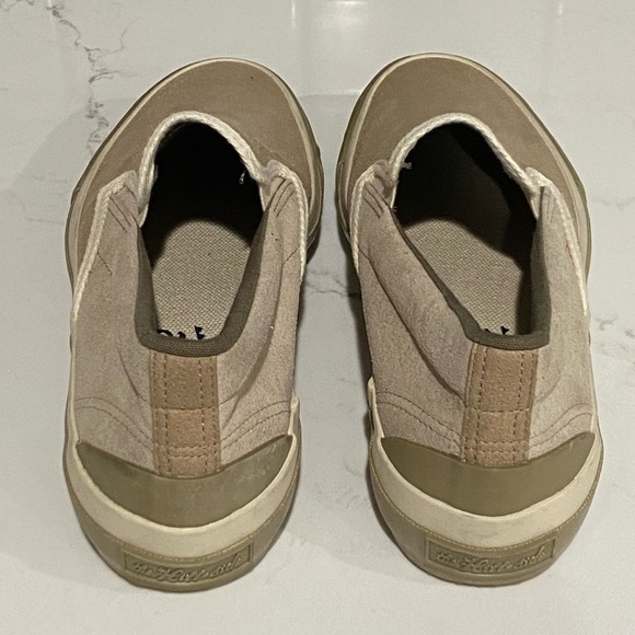 The Hill-Side Sneakers Mens Size 8 Made in Japan Slip On shoes Two tone Tan New main image 11